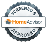 HomeAdvisor button link for people to leave a review